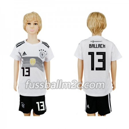 Fußballtrikots Deutschland Ballack 13 Kinder Heim Trikotsatz WM 2018